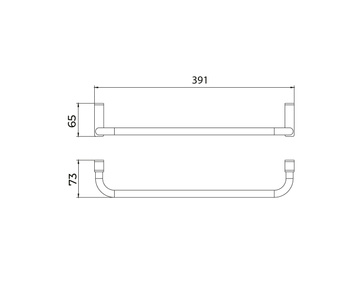 Toallero de baño Medimex Pure Croquis 7