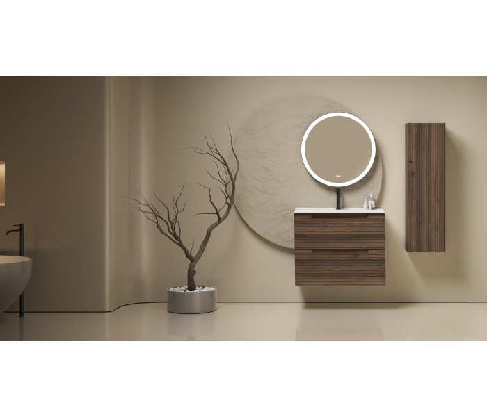 Conjunto mueble de baño de Visobath Kyoto japandi Ambiente 5