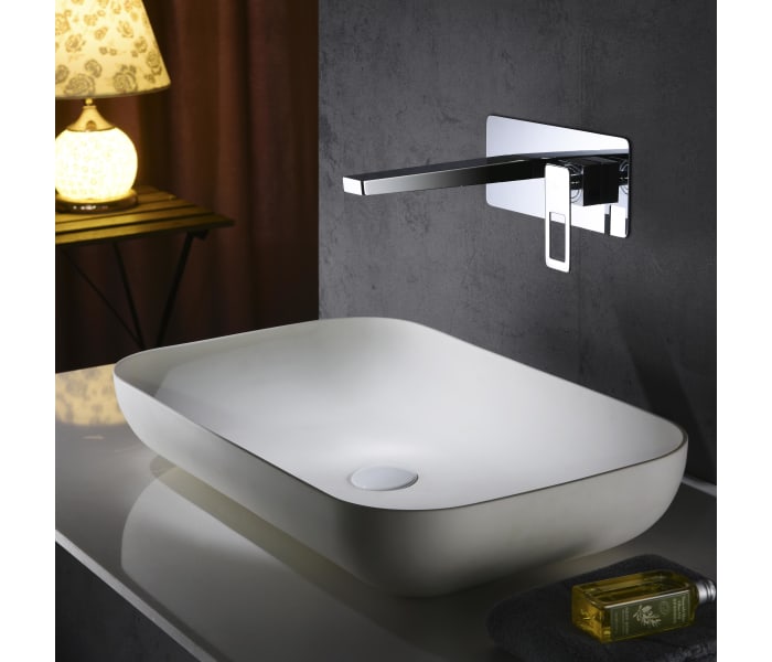 Grifo de lavabo monomando de Imex empotrado cromo Suecia