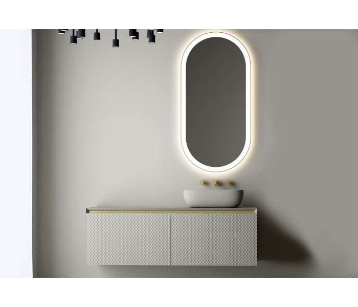 Espejo de baño con luz LED de Bruntec Zenit Principal 0