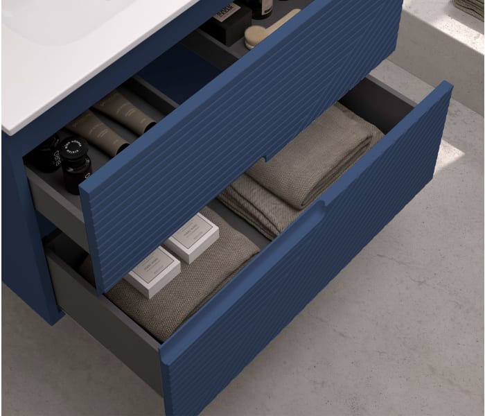 Mueble de baño con encimera de madera Bruntec Limo colores Detalle 13