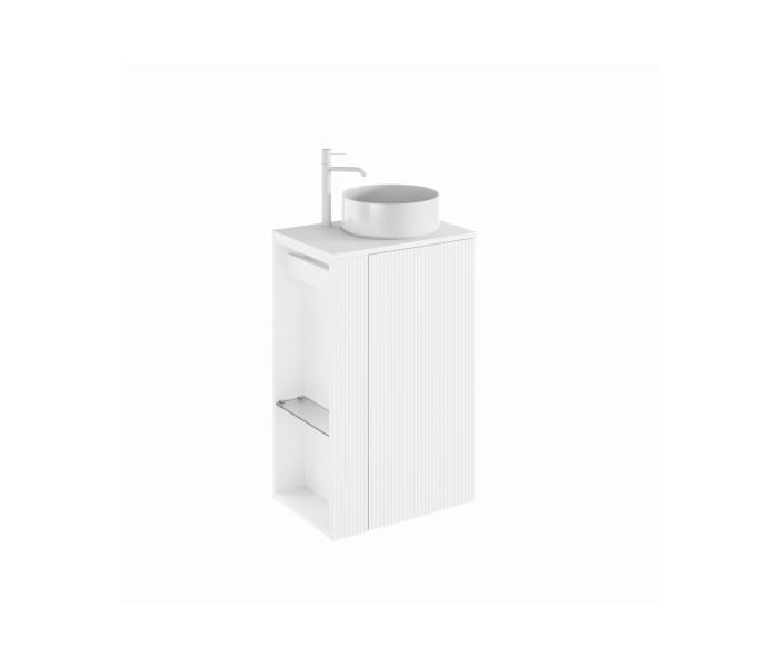 Mueble de baño con encimera del mismo color del mueble Royo Bassi Principal 12