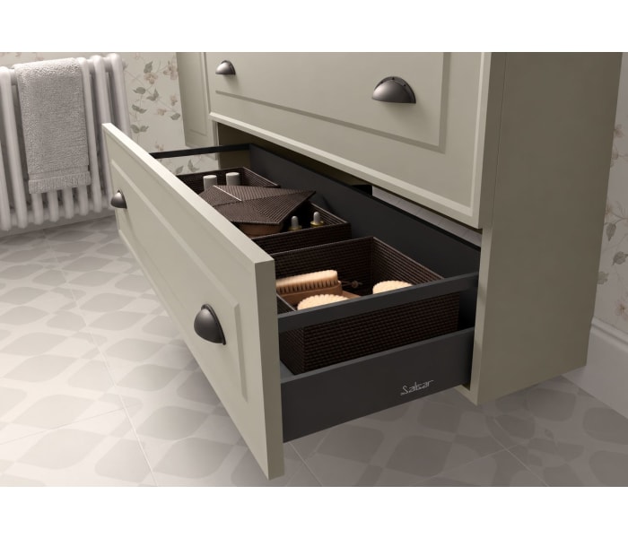 Mueble de baño con encimera de madera Salgar Renoir Detalle 8