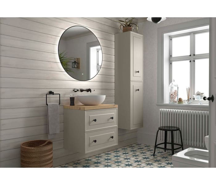 Mueble de baño con encimera de madera Salgar Renoir Principal 0