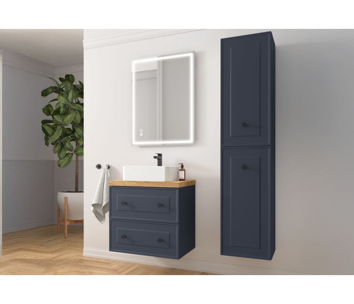 Mueble de baño con encimera de madera Salgar Renoir Principal 2