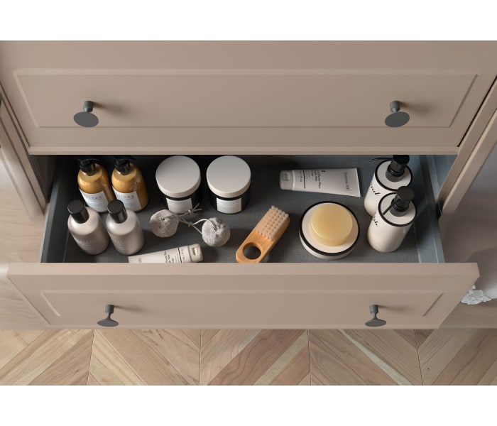 Mueble de baño con encimera de madera Salgar Renoir Detalle 7