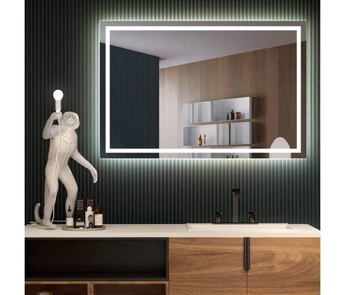 Espejo de baño con lud LED Ledimex Francia Principal 0