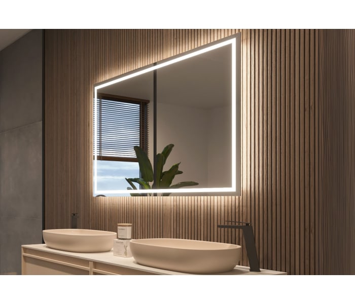 Espejo de baño con lud LED Ledimex Francia Principal 1