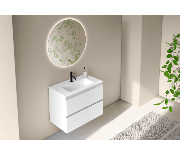 Conjunto mueble de baño moderno Bruntec Roma Principal 2