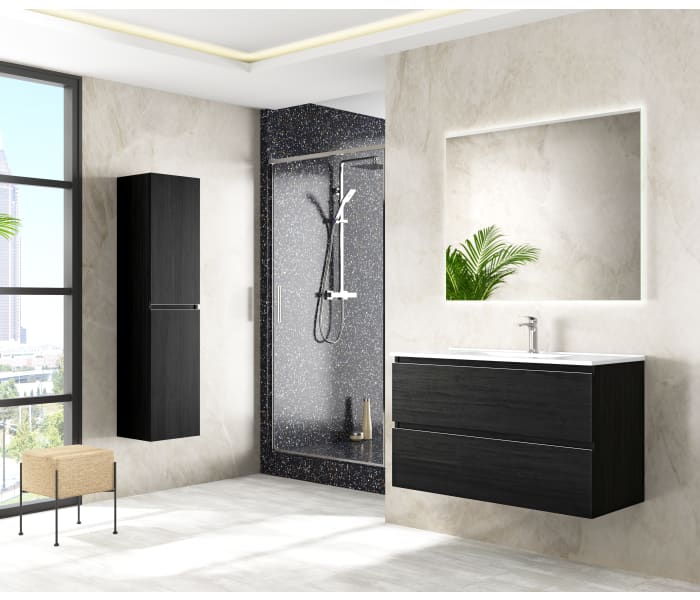 Conjunto mueble de baño moderno Bruntec Roma Principal 3