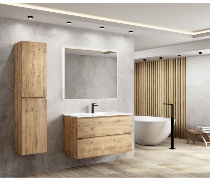 Conjunto mueble de baño moderno Bruntec Roma Principal 6