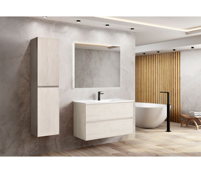 Conjunto mueble de baño moderno Bruntec Roma Principal 2
