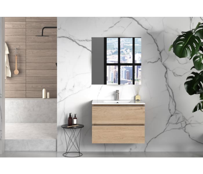 Conjunto mueble de baño moderno Bruntec Roma Principal 4