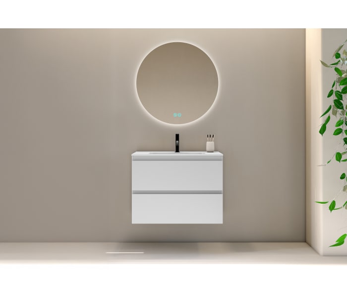 Conjunto mueble de baño moderno Bruntec Roma Principal 2