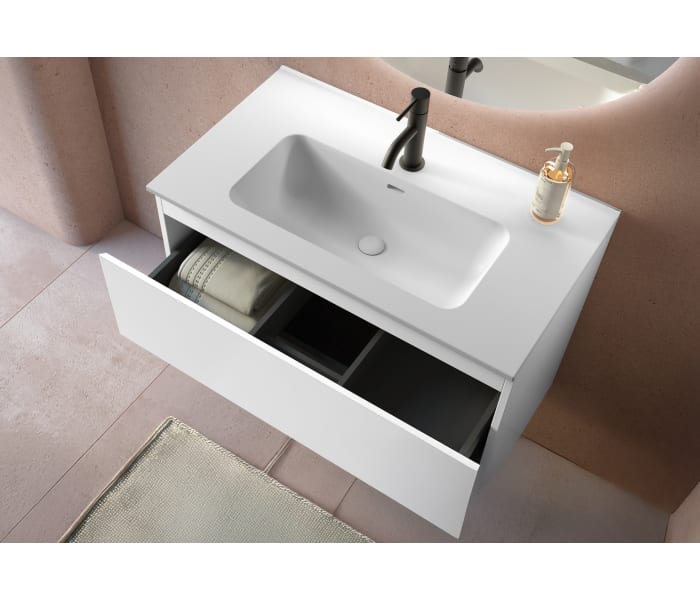Conjunto mueble de baño moderno Bruntec Roma Detalle 12