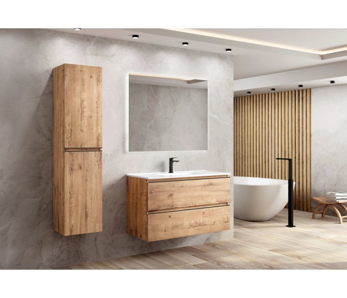 Conjunto mueble de baño moderno Bruntec Roma Principal 0