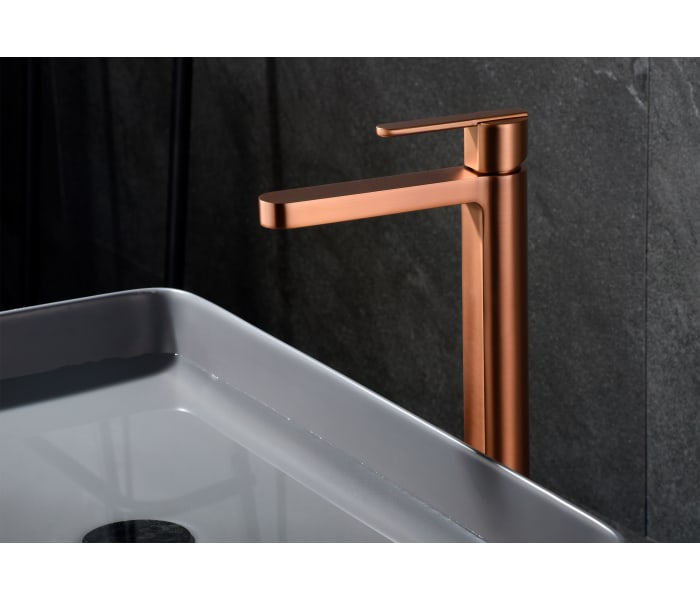 Pack Grifo de lavabo caño alto Imex Roma + Válvula click-clack Detalle 6