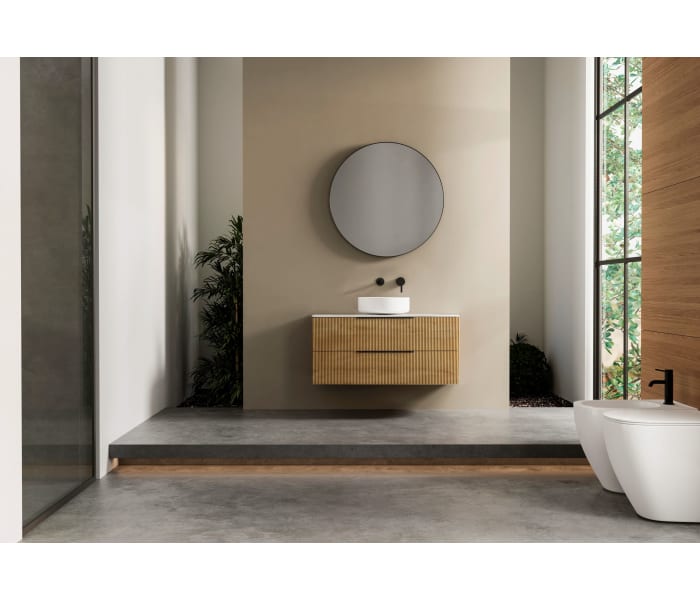 Muebles de baño con encimera de solid surface Bruntec Soho Ambiente 6