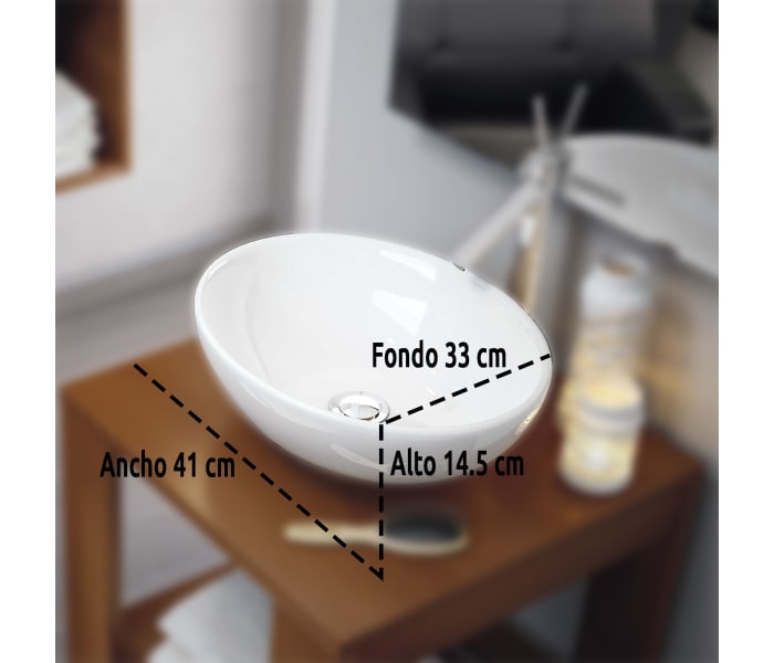 Portarrollos Oval de Pared 3 en 1 para Cocina Acero Inoxidable