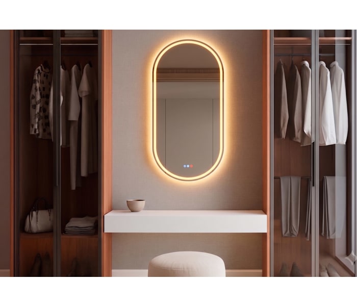 Espejo de baño con luz LED Bruntec Aris Principal 1