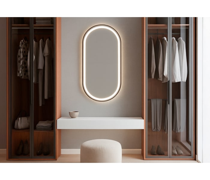 Espejo de baño con luz LED Bruntec Aris Principal 1