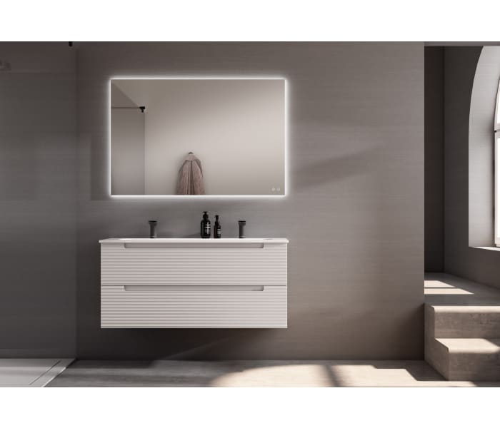 Conjunto mueble de baño de Viso Kyoto japandi Principal 2