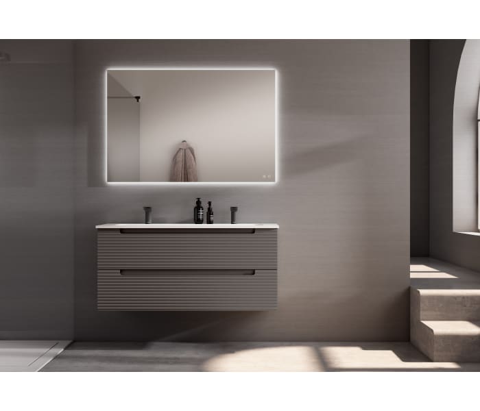 Conjunto mueble de baño de Viso Kyoto japandi Principal 3