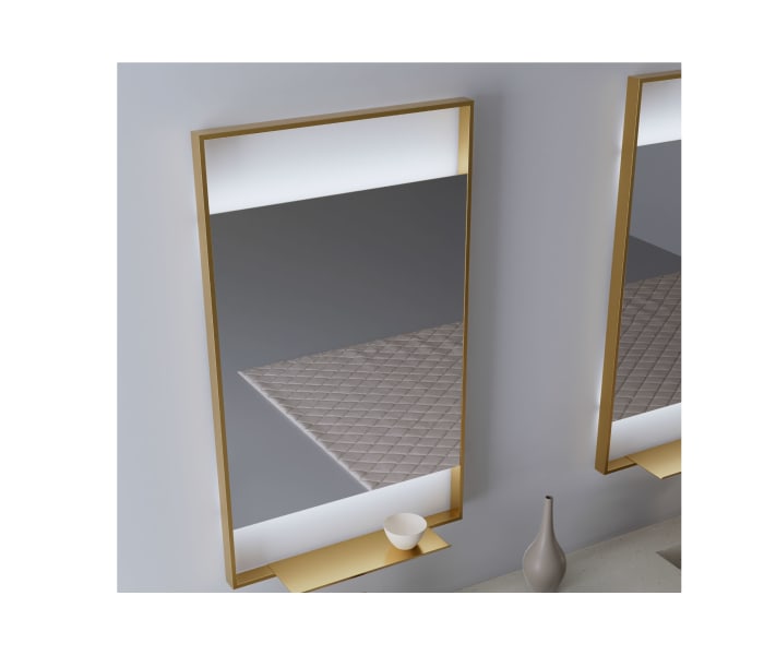 Espejo de baño con luz LED de Bruntec Elan Detalle 2
