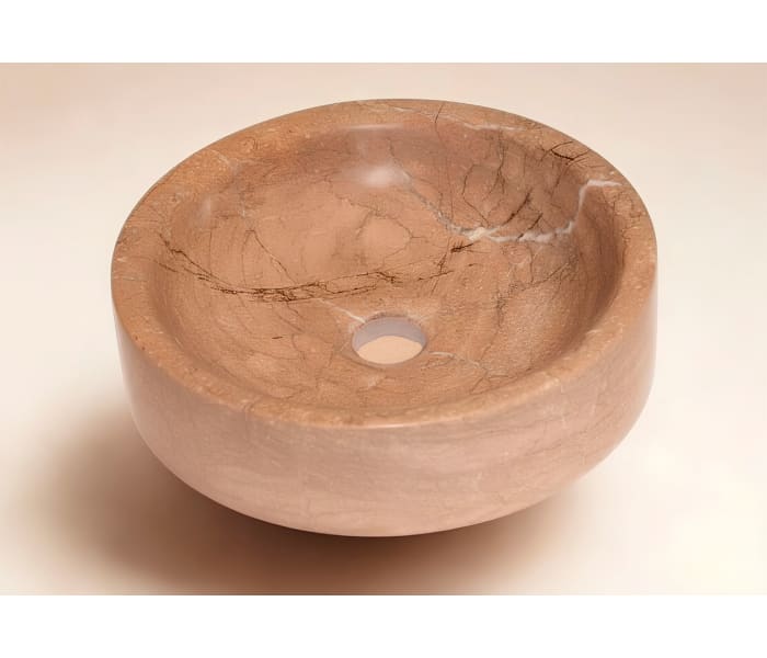 Lavabo de mármol natural Bruntec Navona Detalle 2