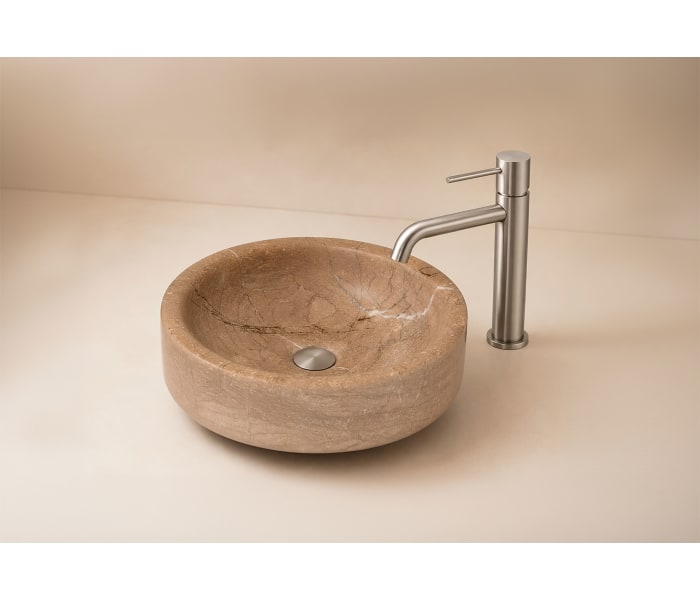 Lavabo de mármol natural Bruntec Navona Ambiente 3