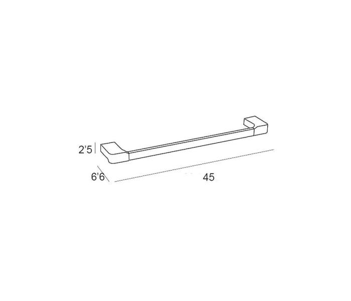 Toallero barra de baño Manillons Torrent Yass Croquis 4