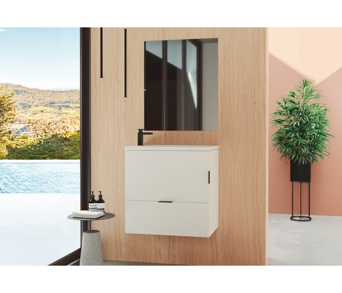 Conjunto mueble de baño fondo reducido 35 cm Campoaras Petit Principal 0
