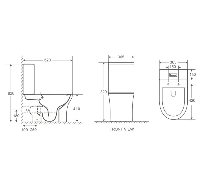 Inodoro Bruntec Paris Croquis 9