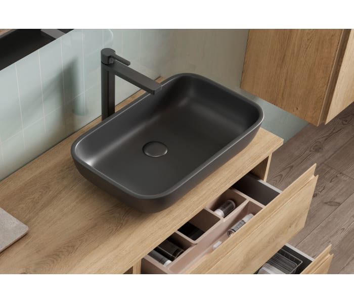 Lavabo sobre encimera Coycama Masai Detalle 16