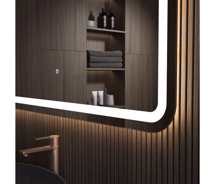 Espejo de baño con luz LED Eurobath Sicilia Detalle 2