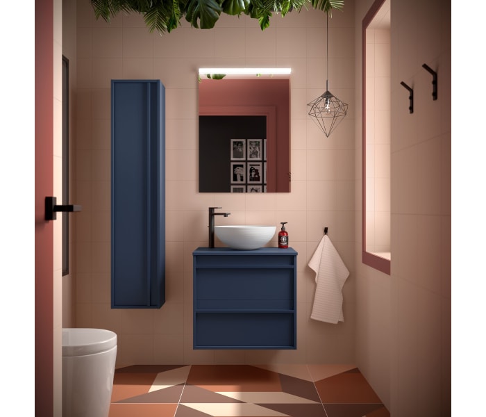 Mueble de baño con encimera de madera Salgar Attila Principal 2