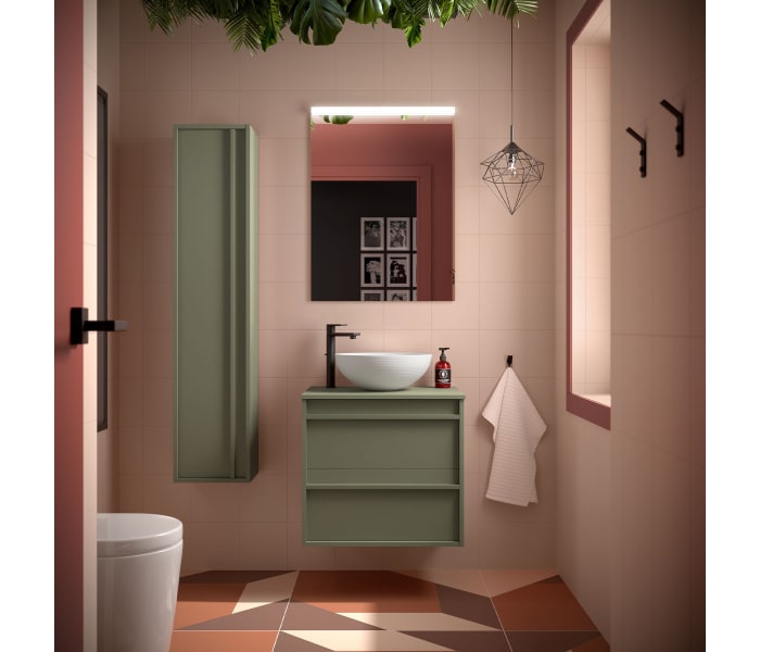 Mueble de baño con encimera de madera Salgar Attila Principal 3