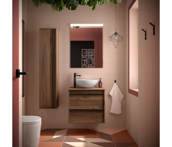 Mueble de baño con encimera de madera Salgar Attila Principal 5
