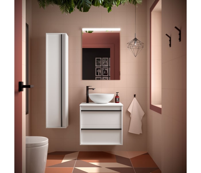 Mueble de baño con encimera de madera Salgar Attila Principal 7