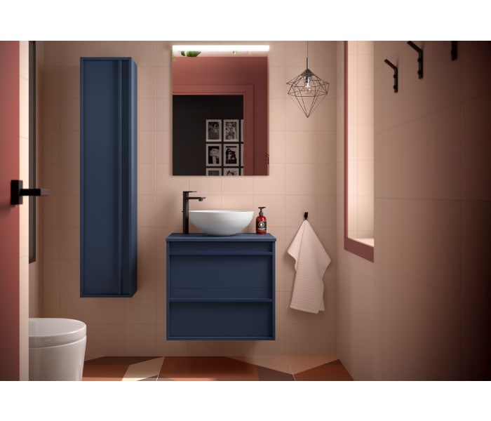 Mueble de baño con encimera de madera Salgar Attila Principal 2
