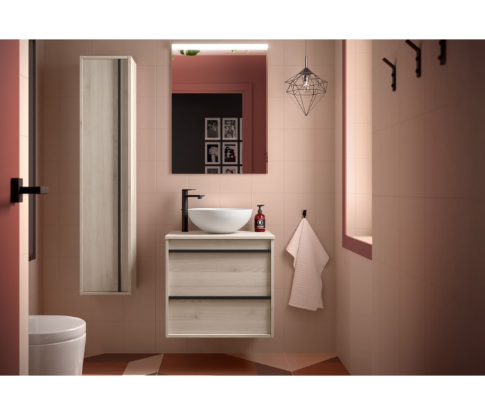 Mueble de baño con encimera de madera Salgar Attila Principal 4