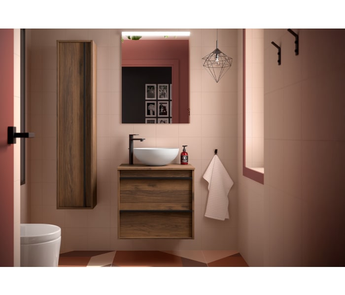 Mueble de baño con encimera de madera Salgar Attila Principal 5
