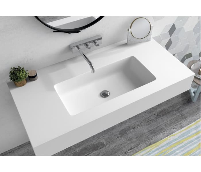 Lavabo suspendido Bruntec Ibiza Ambiente 3