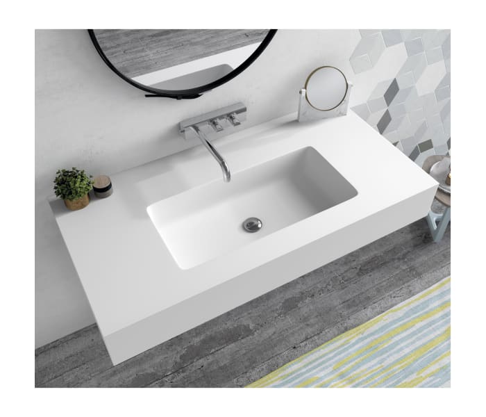 Lavabo suspendido Bruntec Ibiza Ambiente 4