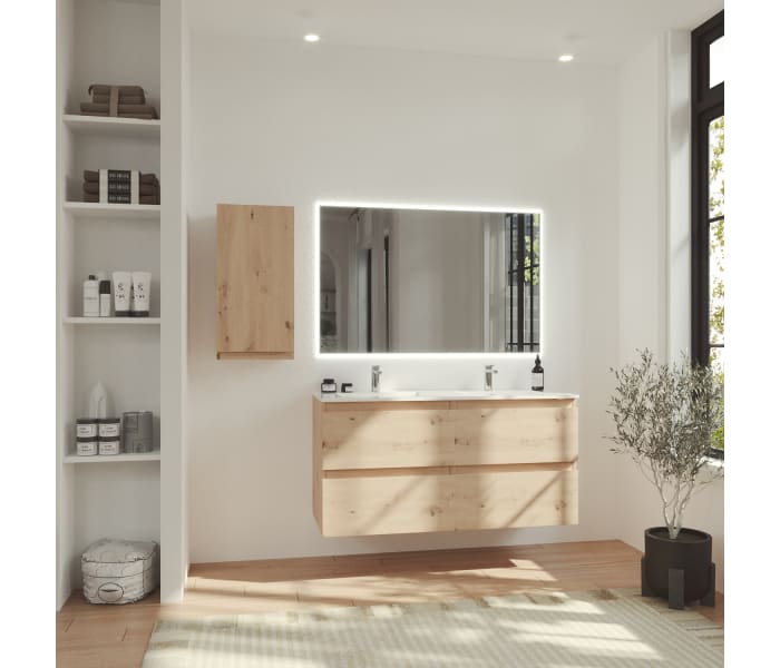 Mueble de baño color madera Bruntec Vilma Principal 1