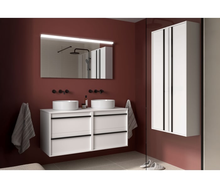 Mueble de baño con encimera de madera Salgar Attila Principal 2