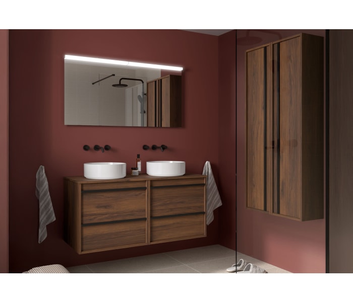Mueble de baño con encimera de madera Salgar Attila Principal 1