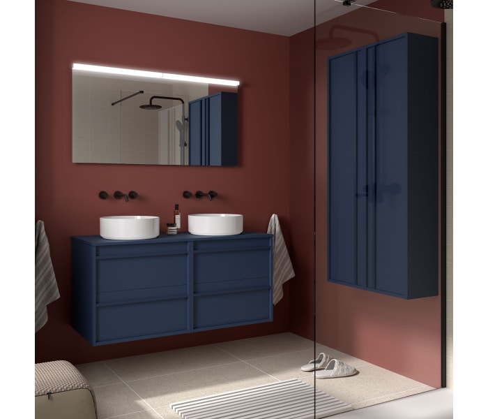 Mueble de baño con encimera de madera Salgar Attila Principal 4