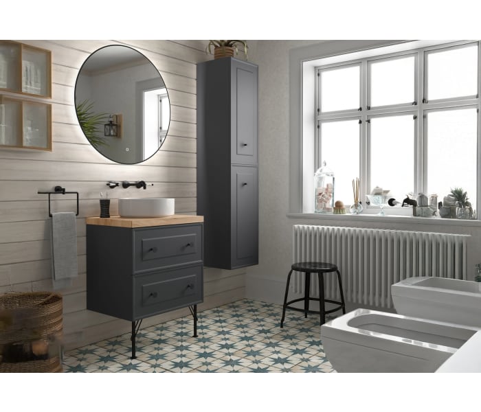 Mueble de baño con encimera de madera Salgar Renoir Principal 4