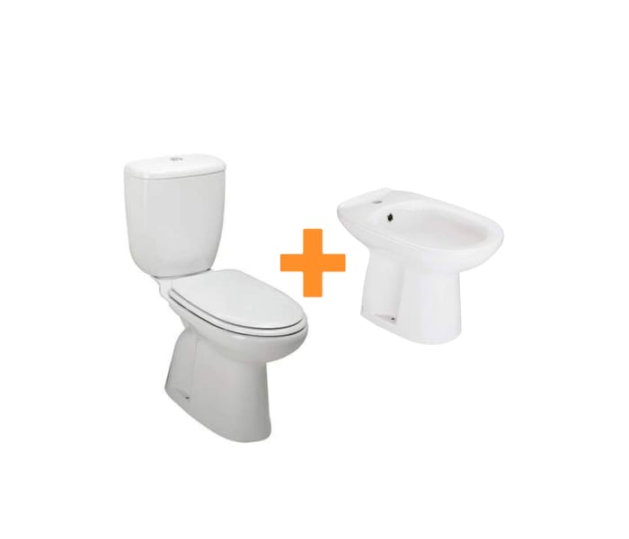 Pack inodoro + bidé Unisan Sanindusa Benissa Principal 0